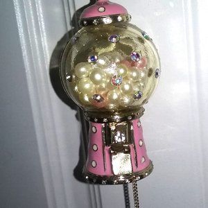 Betsey Johnson Candyland Gumball Machine Necklace